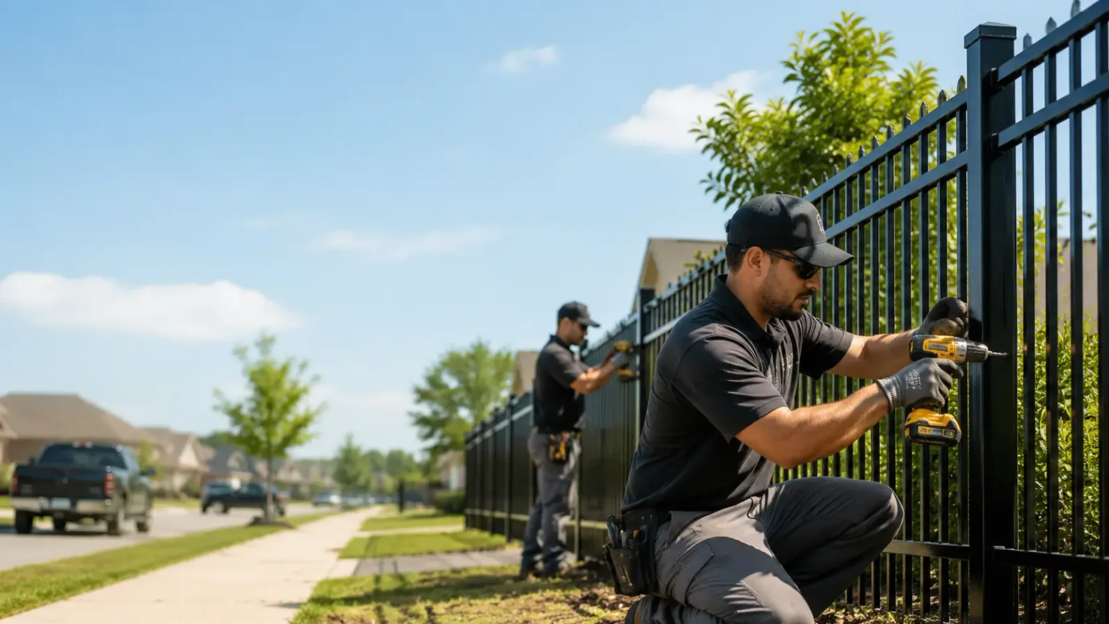 Metal Fence Installation in Sutton, MA